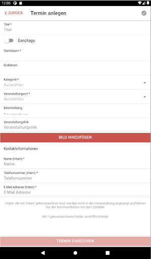 Rathaus App Kümmersbruck Screen 3