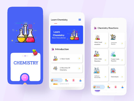 Screenshot of Learn Chemistry | ChemistryPad