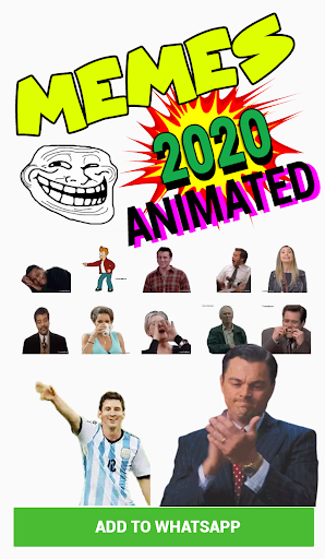 Animated Memes Stickers Screen 2
