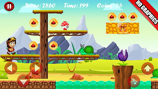 Jungle Castle Run X 1.9 APK + Мод (Unlimited money) за Android