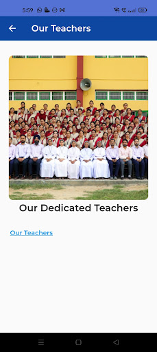 Android application Sacred Heart Convent School screenshort