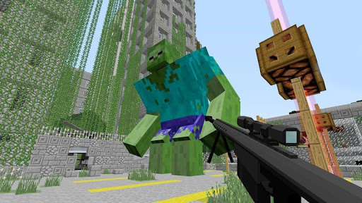 Download Zombie Apocalypse map for MCPE. New maps and mods 4 screenshots 1