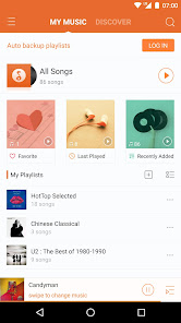 Music Player - Listenit 1.0 APK + Мод (Unlimited money) за Android