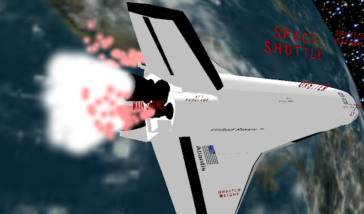Android application Space Shuttle VR screenshort