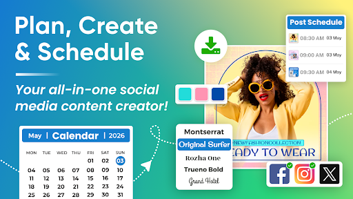 Post Maker, Planner, Scheduler Screenshot 3 - AppWisp.com