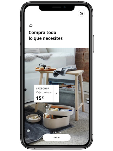 Vista previa de la aplicación