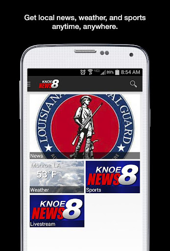 Screenshot of KNOE News
