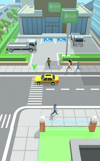 Taxi Driving Pick Up Game Screen 2