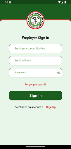 Android application eWorkers screenshort