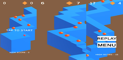 zigzag run: speed ball