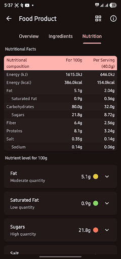 Alpha Barcode Scanner