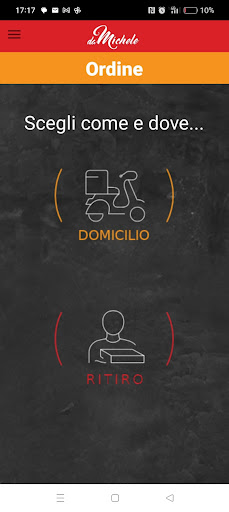 Android application Pizzeria da Michele Mestre screenshort