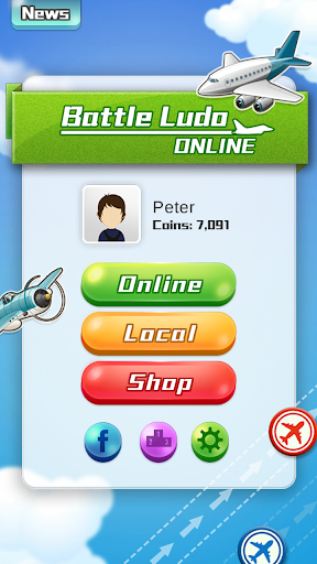 Android application Battle Ludo Online screenshort