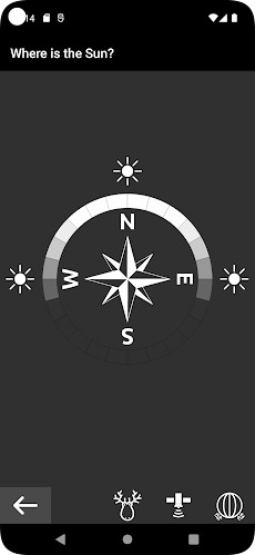 Simple Sun Compassのおすすめ画像1