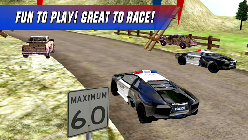 Screenshot of Police Car Chase Offroad
