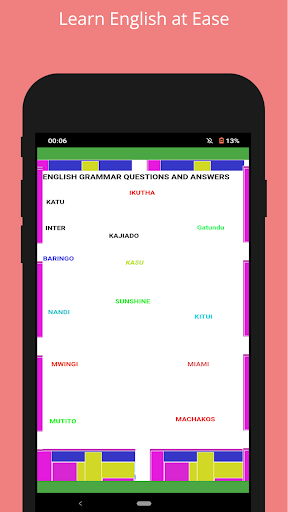 Learn English Grammar Screen 3