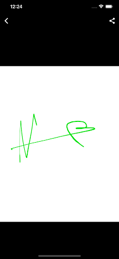 Signature - Signature to image Screen 3