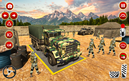 Army Truck Driving Army Games 1.0 APK screenshots 11