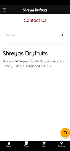 Shreyas Dryfruits Screen 3