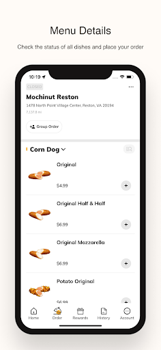 Screenshot of Mochinut Reston