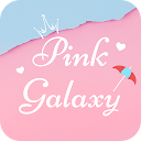 Pink Galaxy Font FlipFont , Font Keren Bebas Teks 