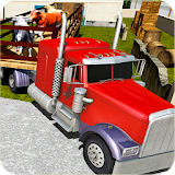 Farm Animal Transportation 3D icon