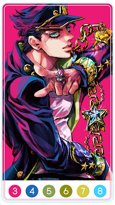 JOJO Color by Number - Screenshot 1