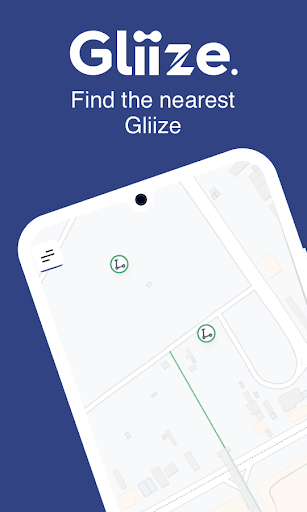 Android application Gliize - Start your journey screenshort
