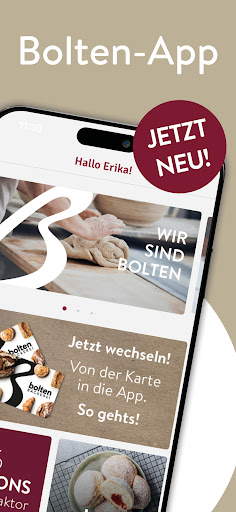 Android application Bäckerei Bolten screenshort