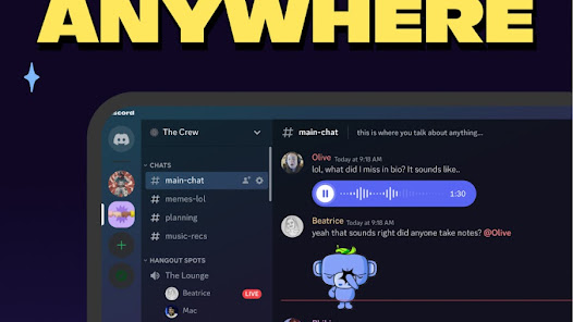 Discord MOD APK v223.15 Stable (Premium/All Devices) Gallery 4