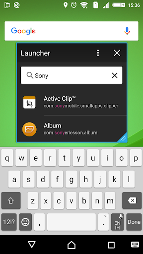 Launcher Lite Small App Screen 3