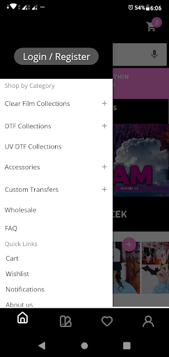 Nu Kustomz Transfers Screen 2