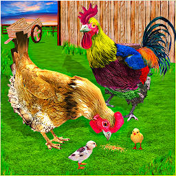 「Hen Family Simulator Farming」圖示圖片