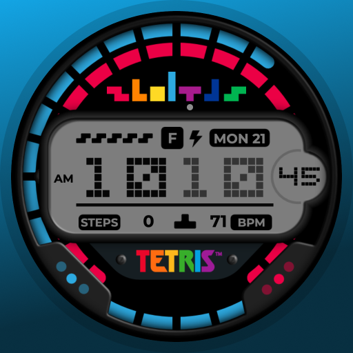 Tetris™ Retro Watch Face logo