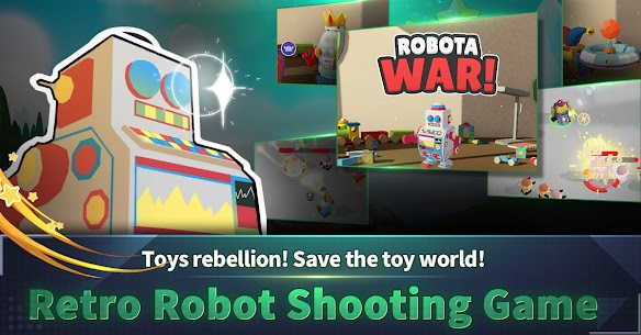 Robota War MOD APK (DUMB ENEMY/NO ADS) 1