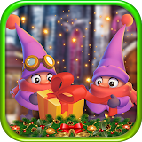 Merry Gifting Smurfs Escape icon