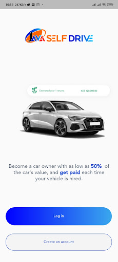 Android application Java Self Drive Investor screenshort