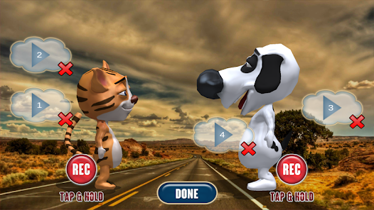 Captura de Pantalla 5 Dialoogs- 3D vídeos que hablan android