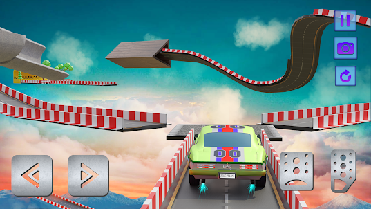 GT Car Stunt：Ramp Car Games