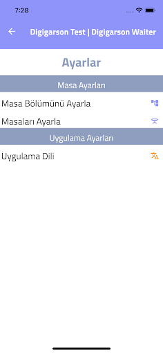 DigiGarson Waiter Screen 2