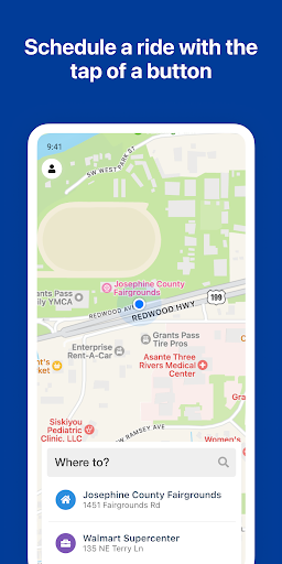 Android application Josephine Community Transit screenshort