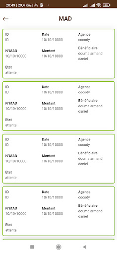 CredPay Credafrica Screen 2