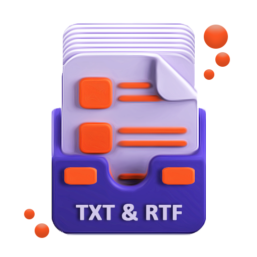 RTF Reader Text Reader App logo