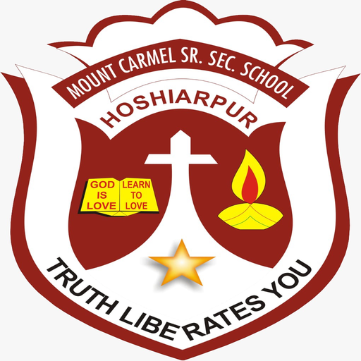Mount Carmel School Hoshiarpur logo