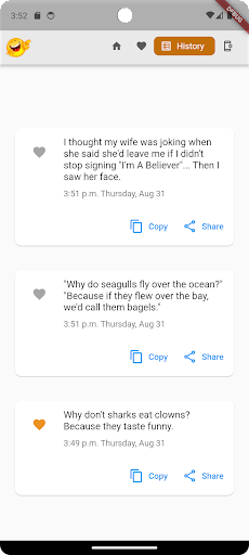 Dad Jokes Amazing Screen 3