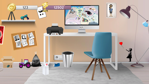 Android application OnyXP, les jobs en jeu. screenshort