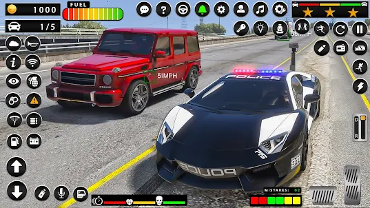 US Police Car Chase Cop Games