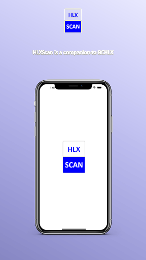 Android application HLXScan screenshort