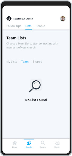Saddleback Ministry App Screen 3