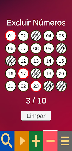 Estatísticas Gerador Lotofácil